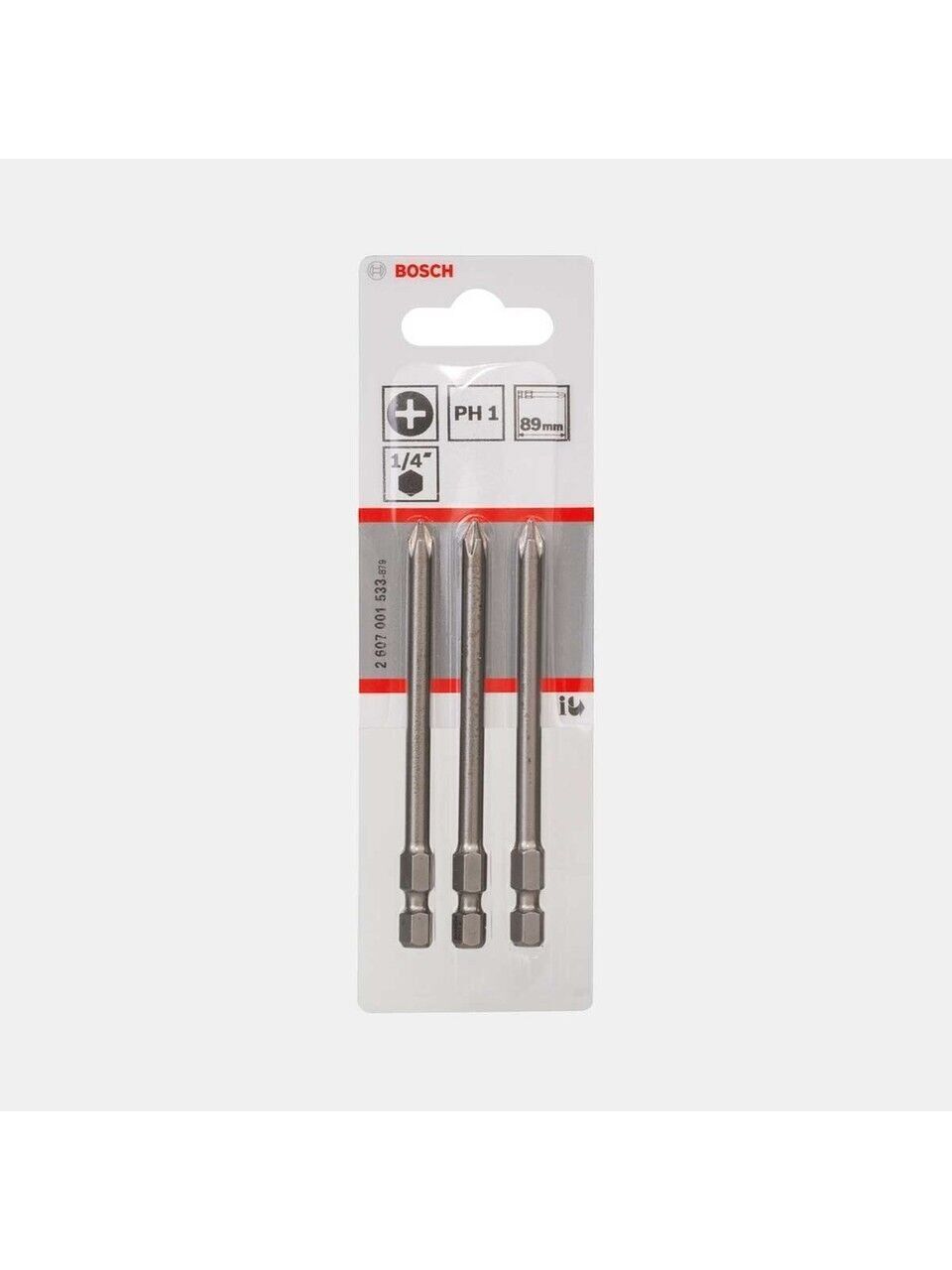 Bosch Extra Hard PH1 89 mm 3'lü