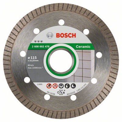 Best For Ceramc Extraclean Turbo 115 Mm 2608602478