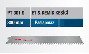 Proter PT 301 S Paslanmaz Et Kemik Kesme Bıçağı 300mm