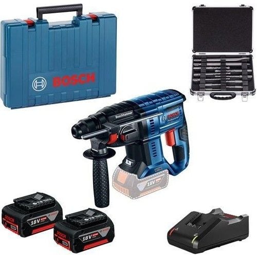 Bosch GBH 180-LI Akülü Kırıcı Delici + 11 Parça Uç Seti