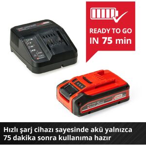 Einhell 4512159 Plus PXC Starter Kit 18V 4 Ah Akü Şarj Cihazı