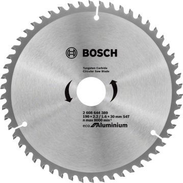 Bosch Optiline Eco 190*30 54 DİŞ Daire Testere Bıçağı