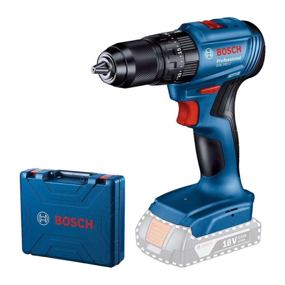 BOSCH GSB 185 Lİ AKÜLÜ DARBELİ VİDALAMA SOLO