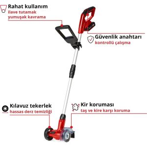 EİNHELL GC-CC 18 Lİ KİT 2AH TEK AKÜ DERZ TEM.MAK.