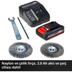 EİNHELL GC-CC 18 Lİ KİT 2AH TEK AKÜ DERZ TEM.MAK.