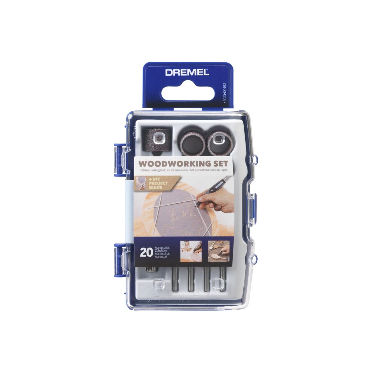 DREMEL AHŞAP İŞLERİ AKS.SETİ (681) 20'Lİ