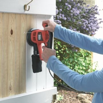 Black&Decker KA191EK-QS 480W 125mm Eksantrik Zımpara