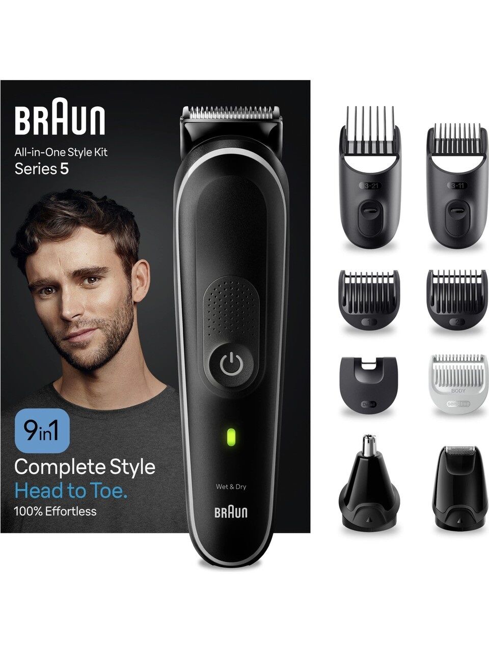 Braun Series 5 MGK5420 9'u 1 Arada Erkek Bakım Seti