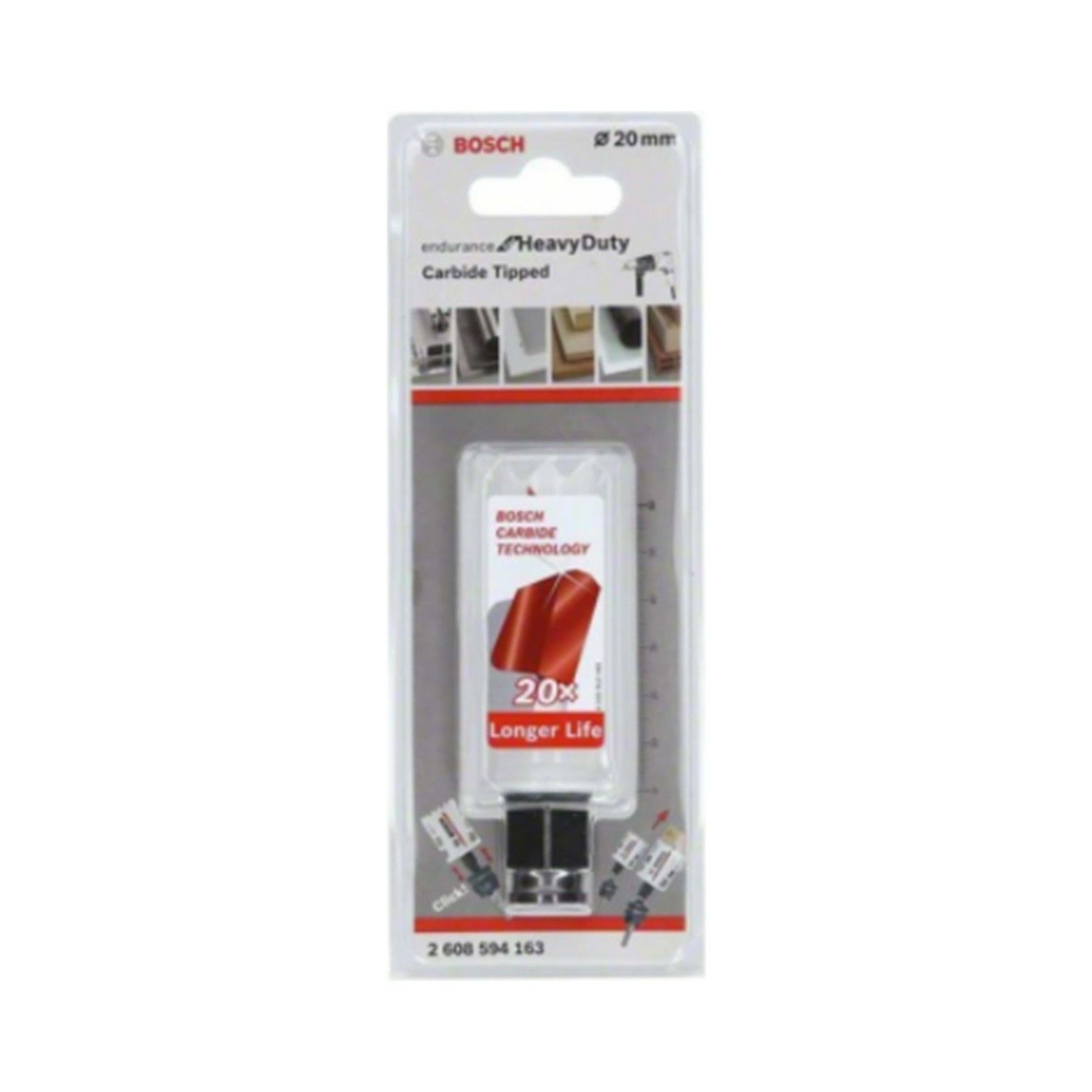 Endurance for Heavy Duty  Delik Açma Testeresi (Panç) 20 mm