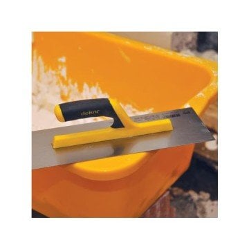 Dekor 093 Alçı Malası Plastik Açık Saplı 35 Cm