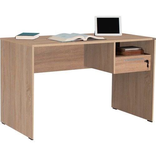 Adore Concept Kilitli Çekmeceli Çalışma Masası - Sonoma