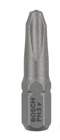 Bosch - 3'Lü Paket - Ekstra Sert Seri Vidalama Ucu - Ph 3, 25 Mm
