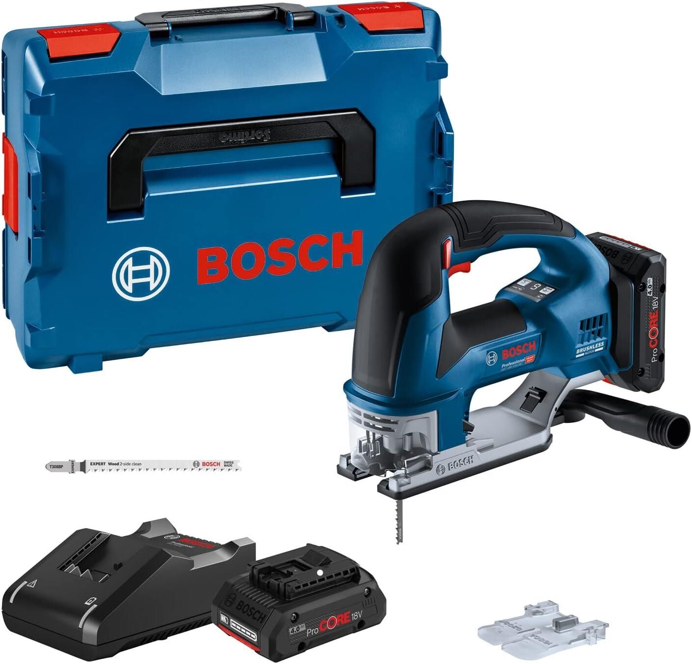 Bosch GST 18V 155 BC Çift Akülü 4 Ah Dekupaj Testere