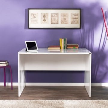 Adore Mobilya Newyork Geniş Ofis Çalışma Masası -  Beyaz