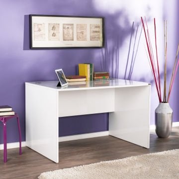 Adore Mobilya Newyork Geniş Ofis Çalışma Masası -  Beyaz