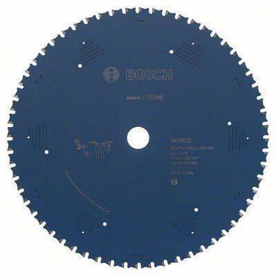 Bosch Expert Serisi Metal için Daire Testere Bıçağı 254x25.40 MM 60 Diş