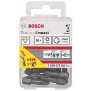 Bosch Diamond Impact Serisi Elmas Kaplı Vidalama Ucu Pz2 25Mm 10'lu