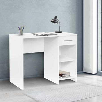 Adore Trendline Çekmeceli Çalışma Masası - Beyaz