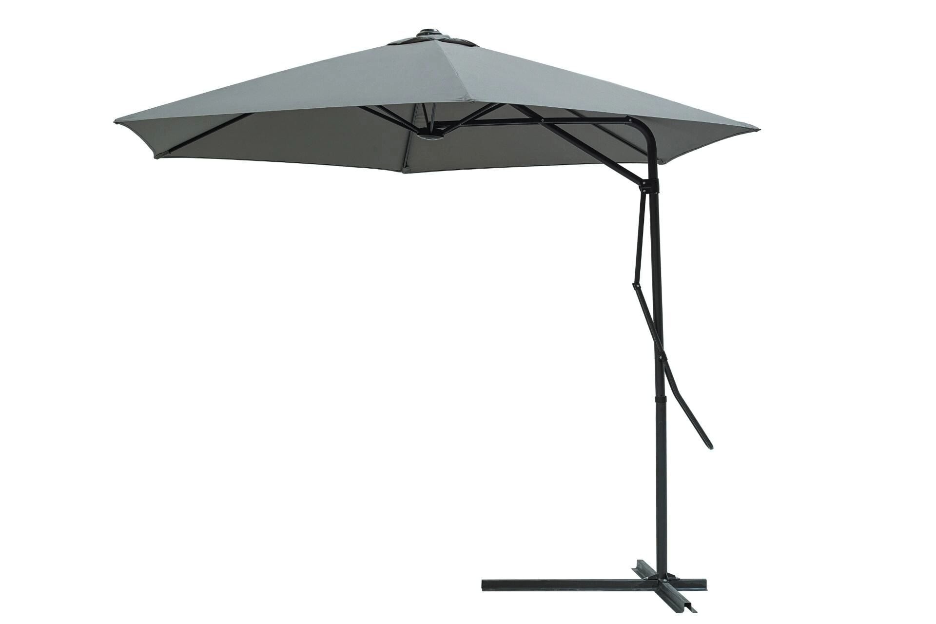 Garden Yandan Kollu Şemsiye Gri