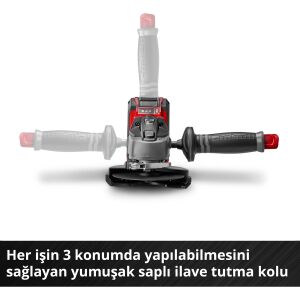 EİNHELL TE-AG 18/115 Lİ-SOLO AVUÇ TAŞLAMA