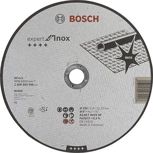 Bosch 230x2,0 mm Expert for Inox Düz