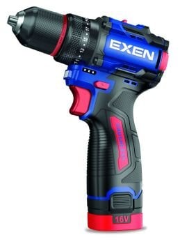 Exen EN 160 DS Akülü Darbeli Kömürsüz Vidalama