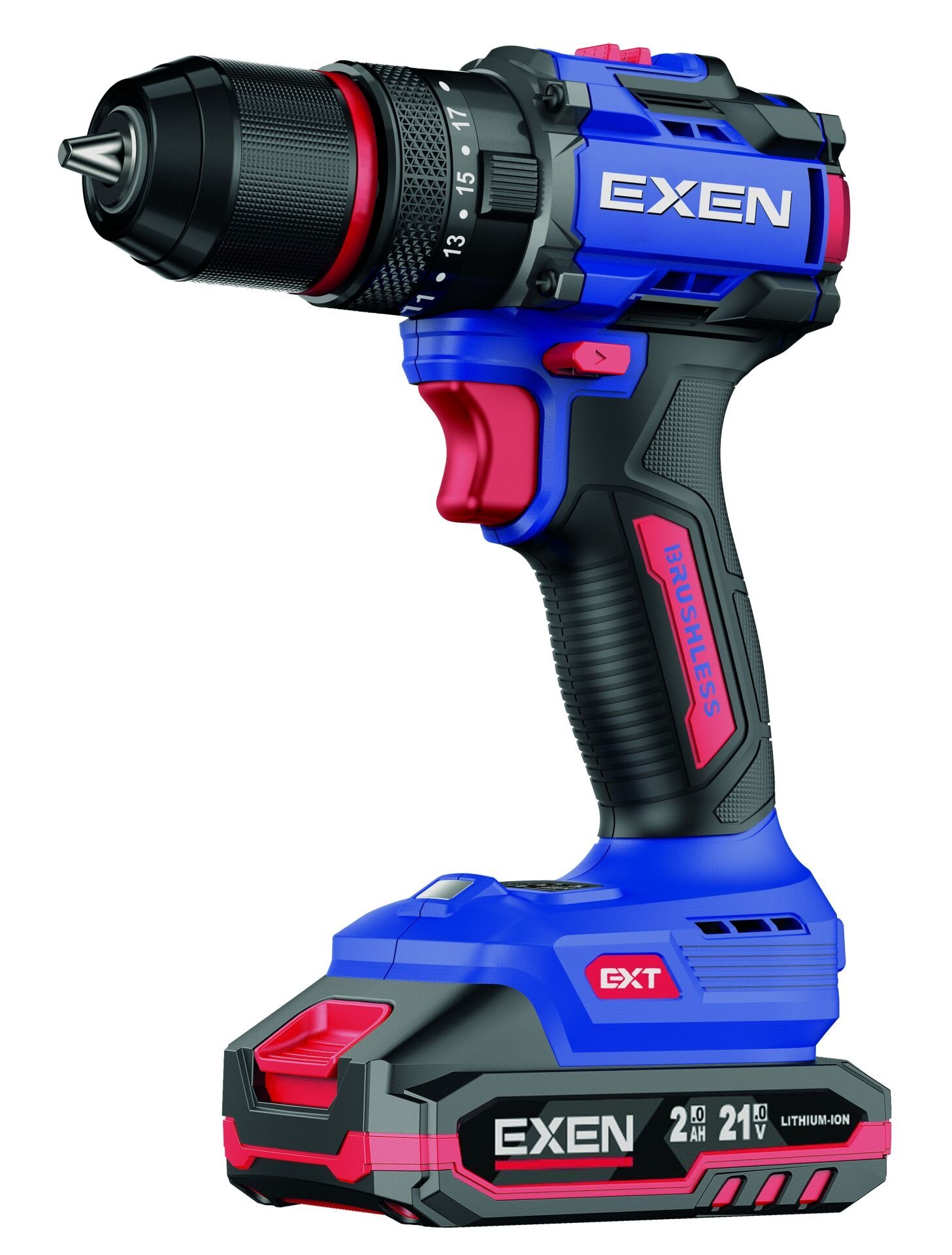 Exen EN 272 DS Akülü Darbeli Kömürsüz Vidalama