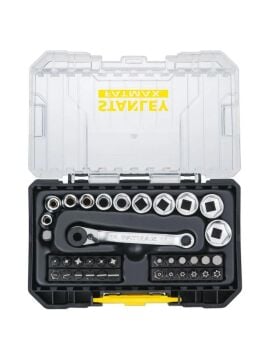 Stanley FMMT19101-0 Fatmax 1/4'' Mini Lokma ve Bits Uç Takımı 37 Parça