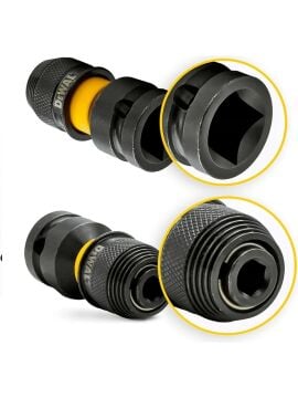 Dewalt DT7508-QZ 1/4'' Hex ile 1/2'' Kare Darbeli Anahtar Adaptörü