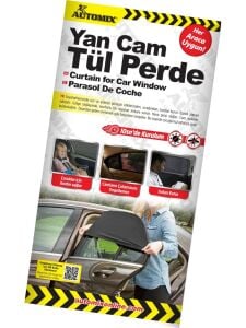 Automix Geçme Yan Cam File Perde Universal 1 Adet