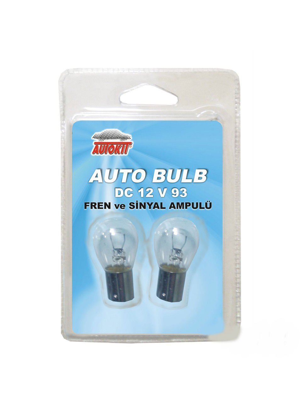 Autokit 12 V 93 Ampul 2 Li Set