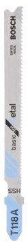 Bosch T 118 A Basic For Metal Dekupaj Testere Bıçağı 25 Adet