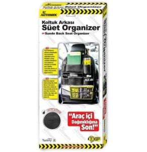 Automix Süet Organizer Siyah