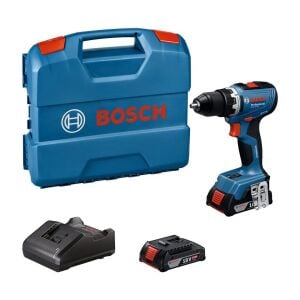 Bosch GSR 18V-65 Çift Akülü 2 Ah Vidalama