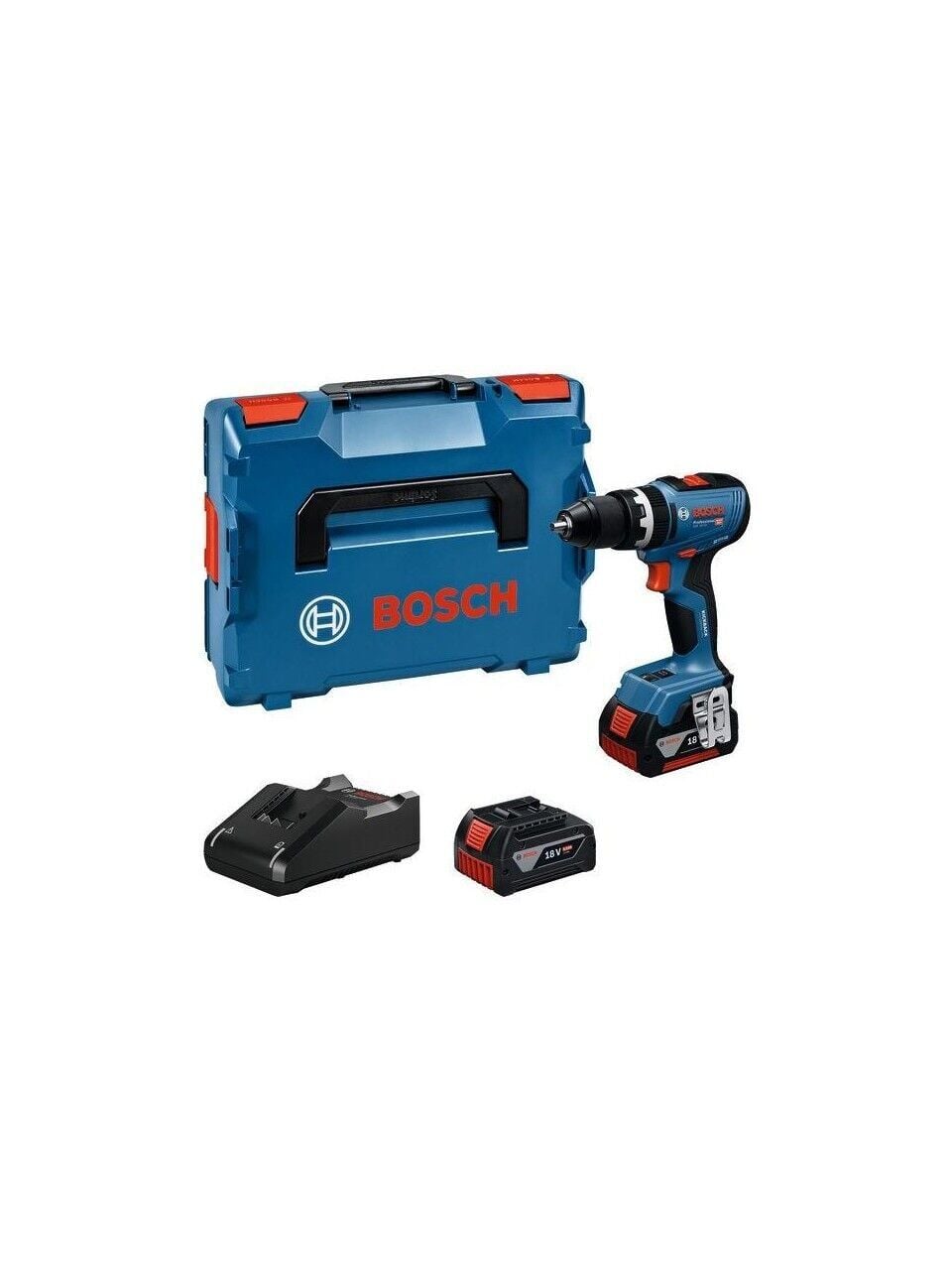 Bosch GSR 18V-65 5 Ah Çift Akülü Darbeli Vidalama