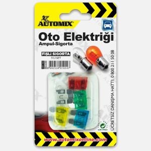 Automix 5'li Fişli Sigorta Seti