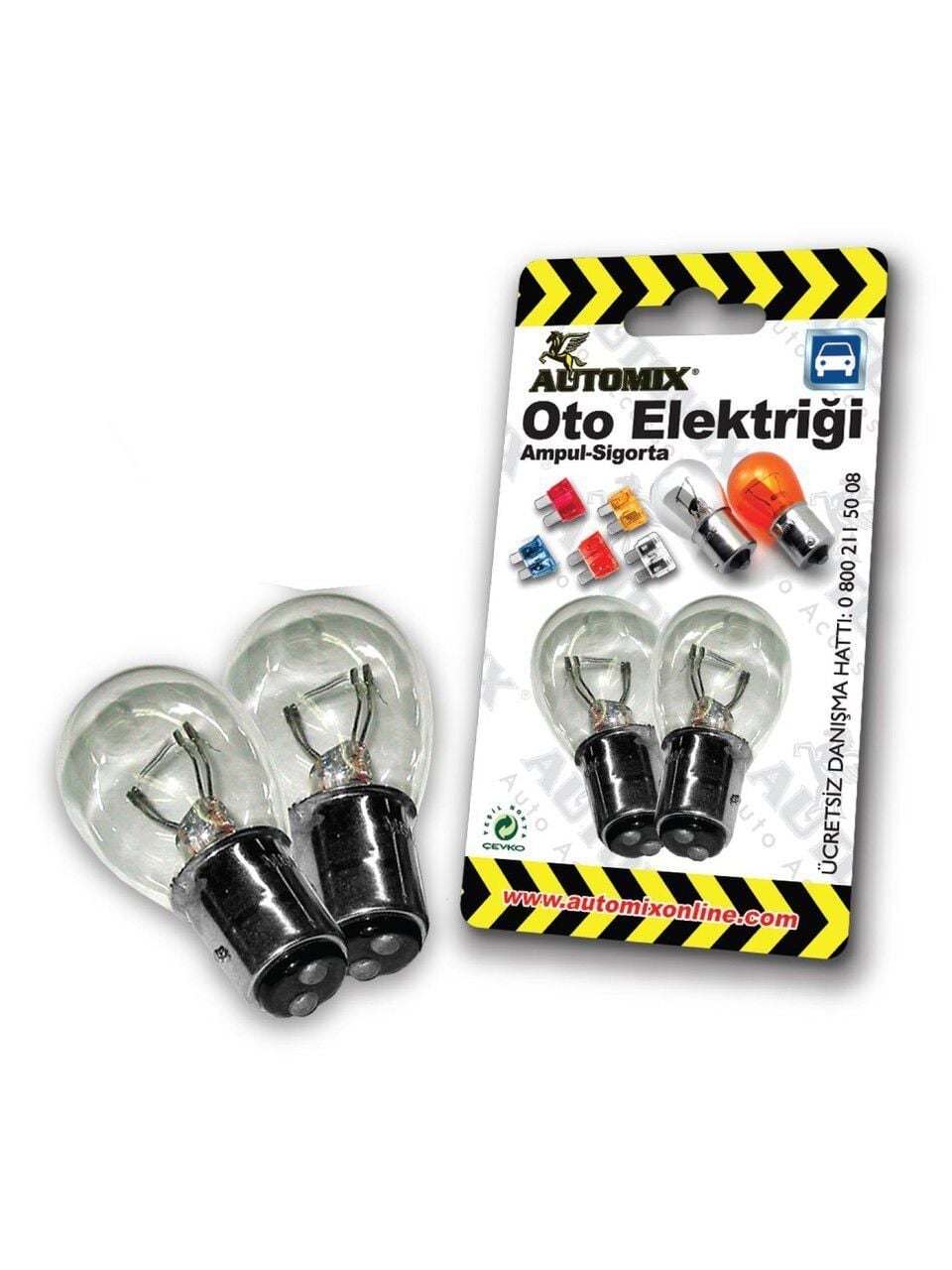 Automix Sinyal Ampulü 12 V 1016 Set 2 Adet