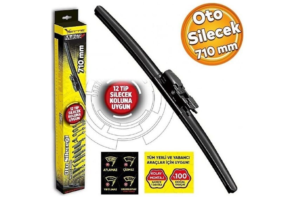 Automix Vette Multifit Plus Aparatlı Silecek 71 cm