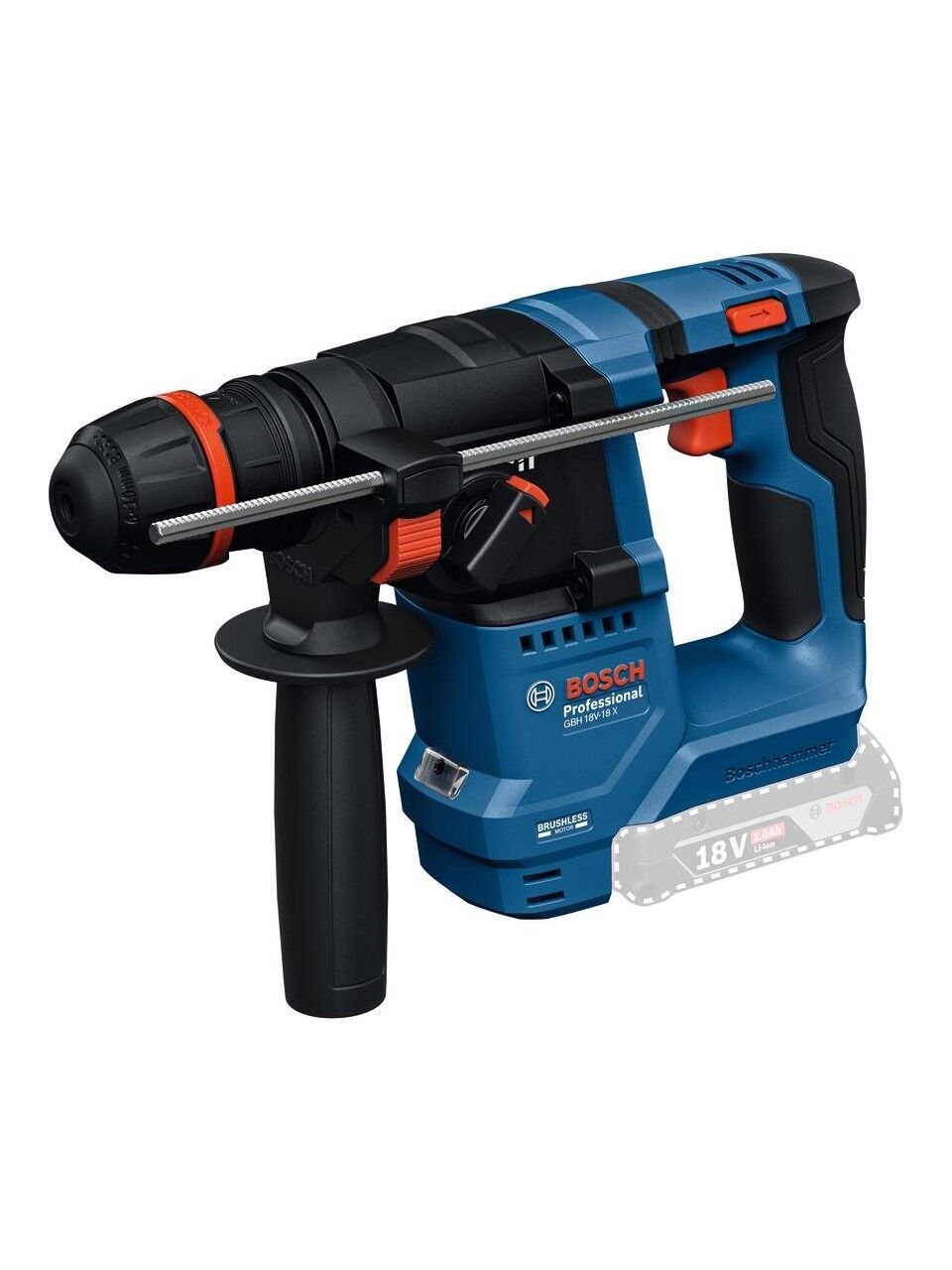 Bosch GBH 18V-18X OneChuck Akülü Kırıcı-Delici Solo