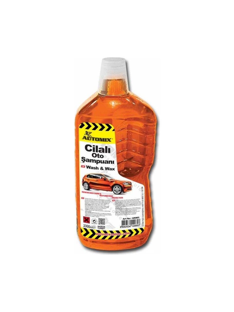 Automix 1 lt Cilalı Oto Şampuan
