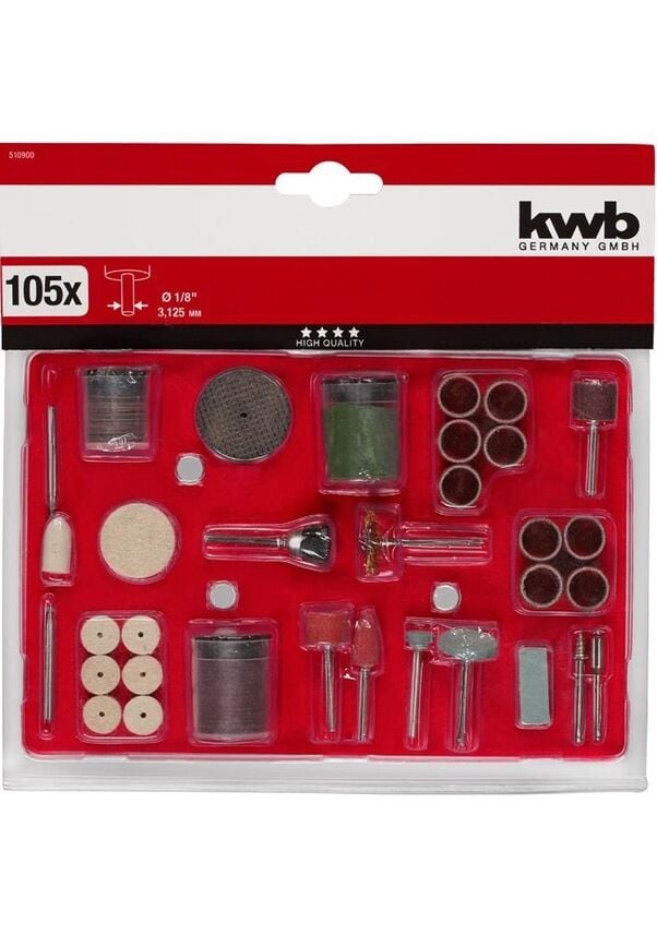 Kwb Mini 105 Parça Gravür Aksesuar Seti