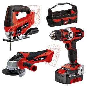 EİNHELL TE-TK 18/3Lİ-KİT JS+CD+AG COM. SET 4257241