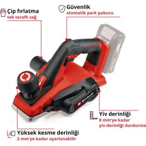 EİNHELL TE-PL 18/82 Lİ AKÜSÜZ PLANYA 4345400
