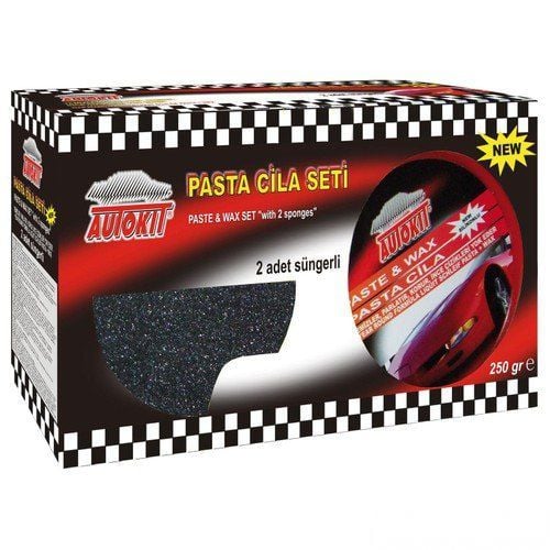 Autokıt 2 Süngerli Pasta Cila Seti