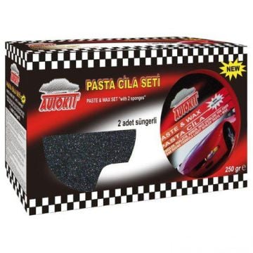 Autokıt 2 Süngerli Pasta Cila Seti