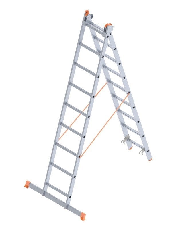 Saraylı Endüstriyel Merdiven 2X9 A Tipi 4 Metre