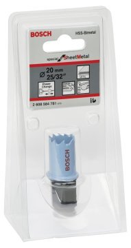 Bosch Saç Metal İçin Delik Açma Testeresi Panç 20 Mm 25/32