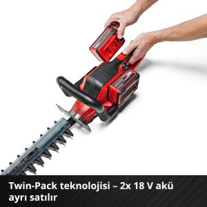EİNHELL GE-CH 36/65 Lİ SOLO ÇİT BUDAMA 3410960
