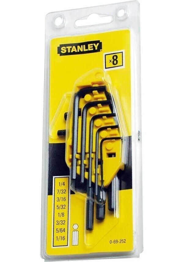Stanley ST069252 8 Parça Alyan Anahtar