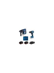 BOSCH GBH 185 KIR.DEL+GSR 185 VİD. 2AH+4AH 2Lİ SET